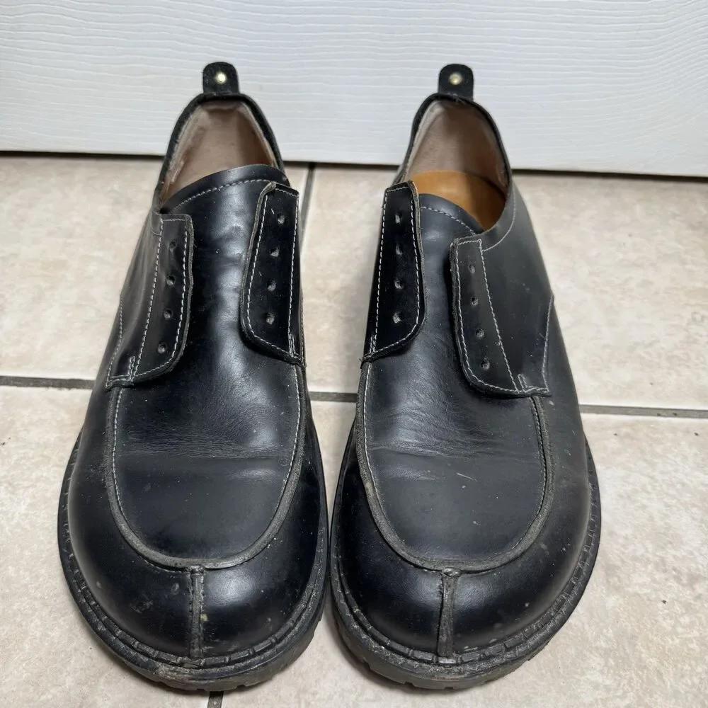 Birkenstock Timmins Men's Black Leather Size 11 Euro 44 Casual Germany